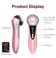5 en 1 Lifting Facial Aparato de Luz Led Photon Terapia Masajeador de Belleza Facial - details 9