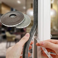 Tira de sellado para ventana y puerta, cepillo a prueba de viento y sonido, cinta autoadhesiva para parabrisas, 3/5M - details 0