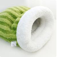 Precioso y cálido saco de dormir para gatos, cómodo túnel semicerrado, nido para gatos, tipo bolsillo grueso, cama para gatos de invierno, Otoño e Invierno - details 3