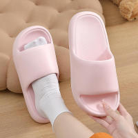 Zapatillas de verano para hombre y mujer, sandalias de playa con suela suave de EVA, zapatos planos informales con plataforma, antideslizantes para interior y baño - details 9