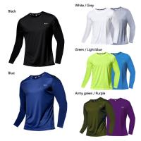 Camiseta de Sedosa de Hielo de Verano Manga Larga Secado Rápido Transpirable Protección Solar - details 1