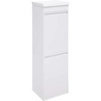 Contenedor de basura y reciclaje de acero de 2 compartimentos con bandeja superior |   2x17L (34L) |   Cubos de basura de cocina |   Contenedores de Reciclaje para Casa u Oficina - details 1