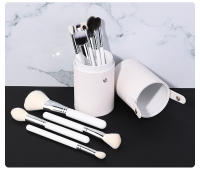 15 brochas de maquillaje blancas, brocha de sombra de ojos de lana de Cangzhou, brocha de maquillaje de rubor en polvo suelto de pelo animal - details 10