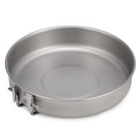 Sartén de titanio ultraligero Utensilios de cocina para acampar al aire libre Senderismo, picnic - details 2