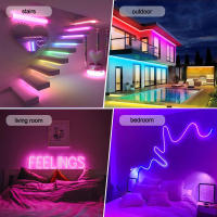 Tira de luces LED de neón para decoración del hogar, tubo de cuerda Flexible, señal de luz de neón, resistente al agua IP67, 1M, 2M, 3M, 4M, 5M, DC12V, 120LED/M, 8x16mm - details 7