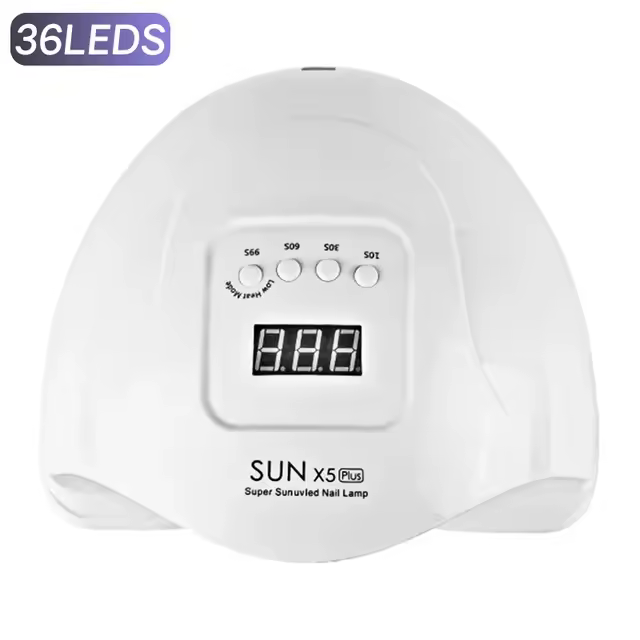 Lámpara profesional para secado de esmalte de Gel, 57LED, Sensor automático, 4 Ajustes de temporizador, equipo de luz UV para manicura - 1