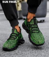 Zapatillas de correr para hombre, zapatos deportivos, tenis al aire libre, ligeros, amortiguadores, informales, a la moda - details 9