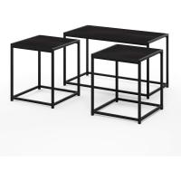 Mesas de café, Metal, Nogal, 40 x 76,2 x 44,45 cm - details 42
