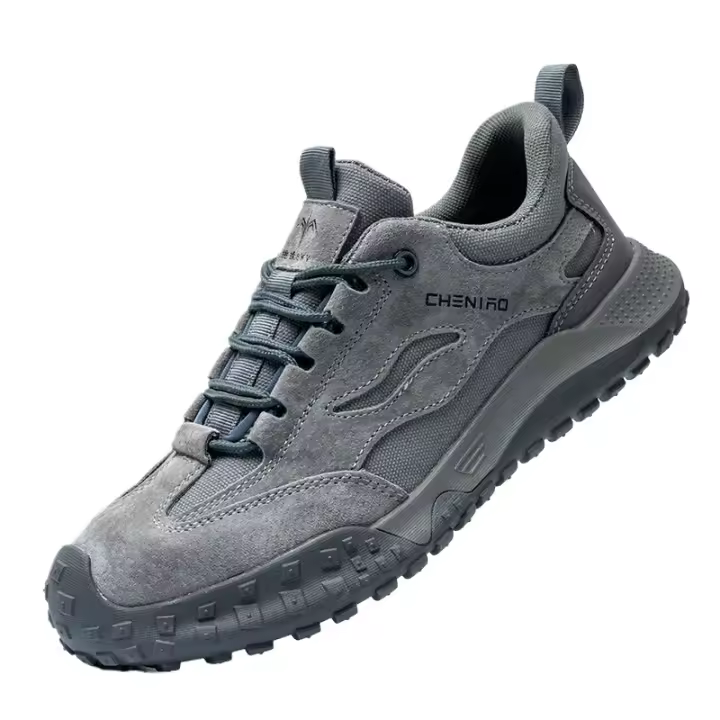 Hombre anti-perforación anti-desgarro obra de construcción seguro de trabajo zapatos de chapa de acero zapatos aislados de seguridad zapatos deportivos - 1