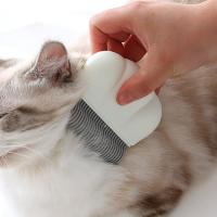 3 uds todas las longitudes de cabello cepillo para el cuidado de mascotas autolimpieza peine de masaje ergonómico forma de concha cepillo removedor de pelo herramientas de desprendimiento - details 15