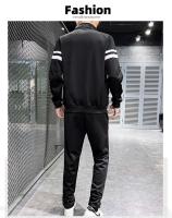 Conjunto deportivo de dos piezas para hombre, chándal de talla grande, primavera y otoño, novedad - details 15