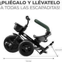 Bicicleta Plegable para Niños Triciclo Evolutivo sin Pedales 9 Meses de Uso 25kg Rosa - details 31