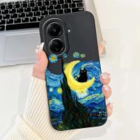 Funda de teléfono para Xiaomi Redmi 13C 4G 5G, cubierta trasera de silicona mate suave para Redmi 13 4G 13R 5G, estilo gótico, moda femenina - details 17