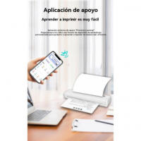 Impresora Térmica Inteligente Portátil Conectable Inalámbricamente Sin Tinta Ideal para Estudiantes - details 2