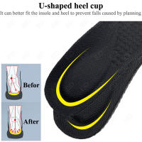 Plantillas de EVA para zapatos, suela con absorción de impacto, desodorante, cojín transpirable, plantillas ortopédicas para correr, hombre y mujer - details 7