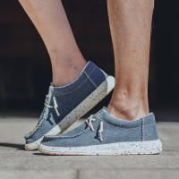 Zapatos de lona para hombre, calzado informal, transpirable, ligero, suave, cómodo, talla europea estándar, Verano - details 16