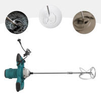 Mezclador de Concreto Portátil Eléctrico 2100 W, 6 Velocidades Ajustables para Mezclar Mortero - details 3