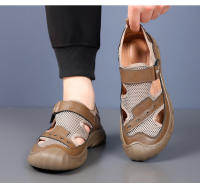 Nuevos Zapatos Casuales para Hombres Primavera-Verano 2025 Sandalias de Malla a la Moda - details 9