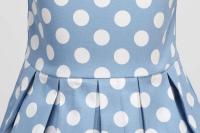 Vestido de Princesa de Verano Retro para Niña Hepburn Lentejuelas, Algodón Ligero, Estilo Vintage de los 50 - details 23