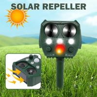 Repelente Ultrasónico Perros y Gatos, Alarma Luz L para Huerto, Invernadero, Huerto - details 1