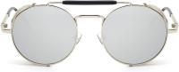Gafas de Sol Steampunk Estilo Redondas Vintage Polarizadas Retro Gafas UV400 Protección Marco de Metal - details 13