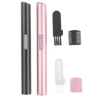 Tijeras Eléctricas de Cejas Prácticas Mini Afeitadora Portátil Accesorio de Eliminación de Vello para Mujeres 2 Colores - details 1