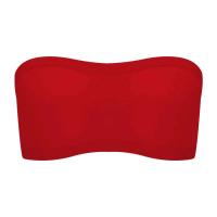 Sujetador de malla transpirable, pantalones cortos sin tirantes, ropa interior sexy sin tirantes para mujer, camiseta sin costuras - details 7