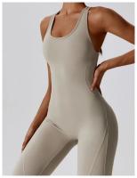 Traje de gimnasio de Yoga para mujer, mono de entrenamiento, ropa deportiva para correr, ciclismo, conjunto de gimnasio - details 20