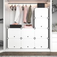 Zapatero de Plástico Portátil 8 Niveles, 32 Pares, Organizador para Armario, Entrada, Dormitorio, Pasillo Blanco, 2 x 8 - details 6