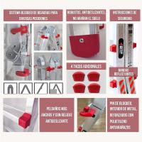 Escalera Telescópica Premium hasta 12 Peldaños |   Escaleras Plegables Aluminio |   Escalera Extensible 5 Metros y 150kg |   Escalera Multiposición |   Escada Certificación EN131 - details 5