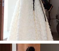 Vestido de Princesa Fugitiva de Estilo Occidental de Alta Gama Elegante Disfraz de Aniversario para Mujeres Moda Femenina - details 27