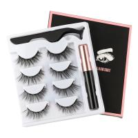 Set de Pestañas Magnéticas Naturales Extensión de Pestañas de Visón Suave - details 18