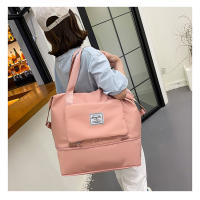Bolsa De Viaje Plegable negra, Bolsa De Deporte Seca Y Húmeda, Bolsa De Viaje De Fin De Semana - details 17