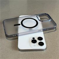 Funda de Carga Inalámbrica Magsafe para iPhone A Prueba de Golpes Transparente - details 4