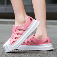 Agujero zapatos pareja ocio al aire libre versión coreana playa transpirable antideslizante suela suave hueco sandalias lluviosas - details 33