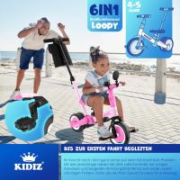 Bicicleta de Equilibrio, Triciclo para niños de 1 año a 5 Años, Capacidad de Carga hasta 25kg, Incl. Manillar/Barra de Seguridad/Cinturón de Seguridad/Timbre/Espejo. - details 31