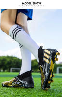 Transpirable pareja interior y exterior hierba uñas largas uñas cortas zapatos de fútbol - details 18