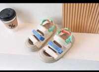 Sandalias informales para niños, zapatos de suela suave con tapa, antideslizantes, con gancho y bucle, resistentes al desgaste, a prueba de suciedad, 2024 - details 5