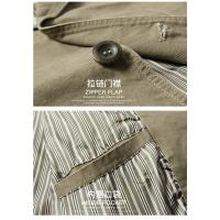 Chaqueta informal de algodón para hombre, traje de negocios para exteriores, talla grande, a la moda, otoño - details 6