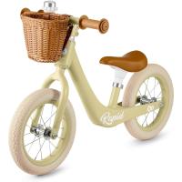 Bicicleta sin pedales rápida, bicicleta de equilibrio, partir a partir de 3 años, sólida, para niñas y niños, segura, ajustable, solo 3.7 kg, retro - details 0