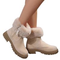 Otoño Invierno mujer botas de nieve zapatos cálidos casuales - details 0