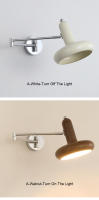 LEFANGXING Lámpara de Pared Retráctil 20CM Brazo de Rocer para Dormitorio, Sala de Estar - details 6