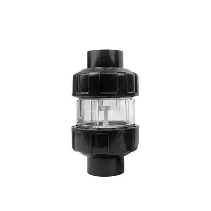Válvulas de retención de acuario UPVC, antisifón, 20/25/32mm, válvula de retención de elevación para tanque de peces, interfaces duales sin retorno - 1