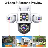 ANSVICAM Cámara de Seguridad IP 6K 12MP Vigilancia WiFi al Aire Libre Pantalla Triple - details 2