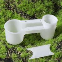 Accesorios de alimentación, bebedero de plástico para pájaros, práctico bebedero portátil para palomas, alimentador de pájaros duradero para el hogar - details 1