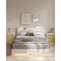 Mesita de Noche Moderna Blanca Nube LET631W14 Estación de Carga, Mesa Auxiliar con 3 Cajones, 2 Tomas AC, 2 Puertos USB - details 34