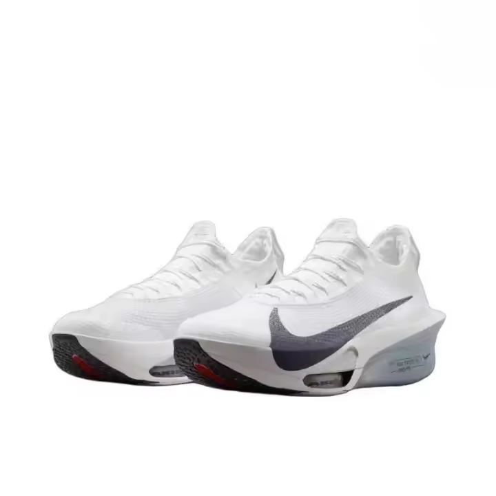 ΝΙΚΕ Air Zoom Alphafly 3 moda blanco negro azul malla antideslizante cojín de aire rebote maratón hombres mujeres zapatos para correr - 1