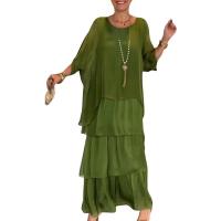 Vestido holgado de estilo artístico para mujer - details 5