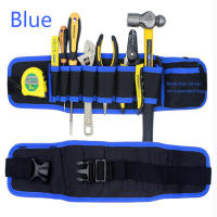 Bolsa de reparación de cinturón de electricistas multicolor, bolsillo de cintura multifuncional, carpintero impermeable, bolsa de herramientas de tela Oxford - details 5