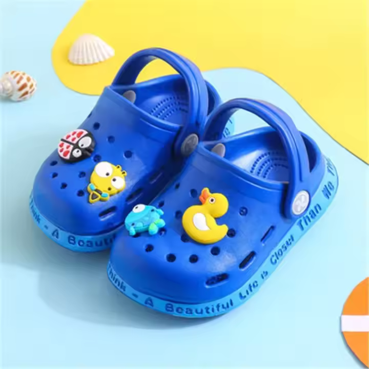 Arena de Verano para Niños Zapatillas de Dibujos Animados Antideslizantes Suaves con Diseño DIY - 1